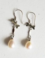 将图片加载到图库查看器，HAPPY000036 PE   7mm Freshwater Pearl Earring (Pink and white colors)