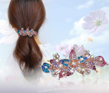 将图片加载到图库查看器，HAPPY00000 21 LC - F   8X3.5cm Flower Shape Hair Clip (Pink and multiple colors)