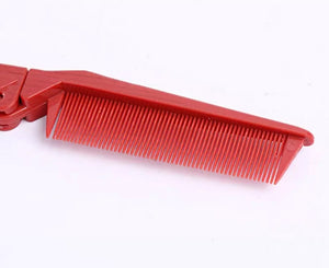 HAPPY00000 34 FHC - R   Anti-static Foldable Comb