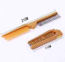 将图片加载到图库查看器，HAPPY00000 34 FHC - R   Anti-static Foldable Comb