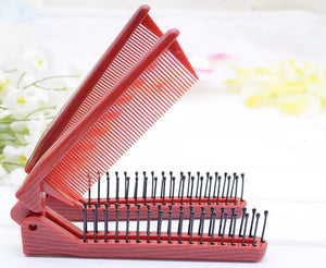 HAPPY00000 34 FHC - R   Anti-static Foldable Comb